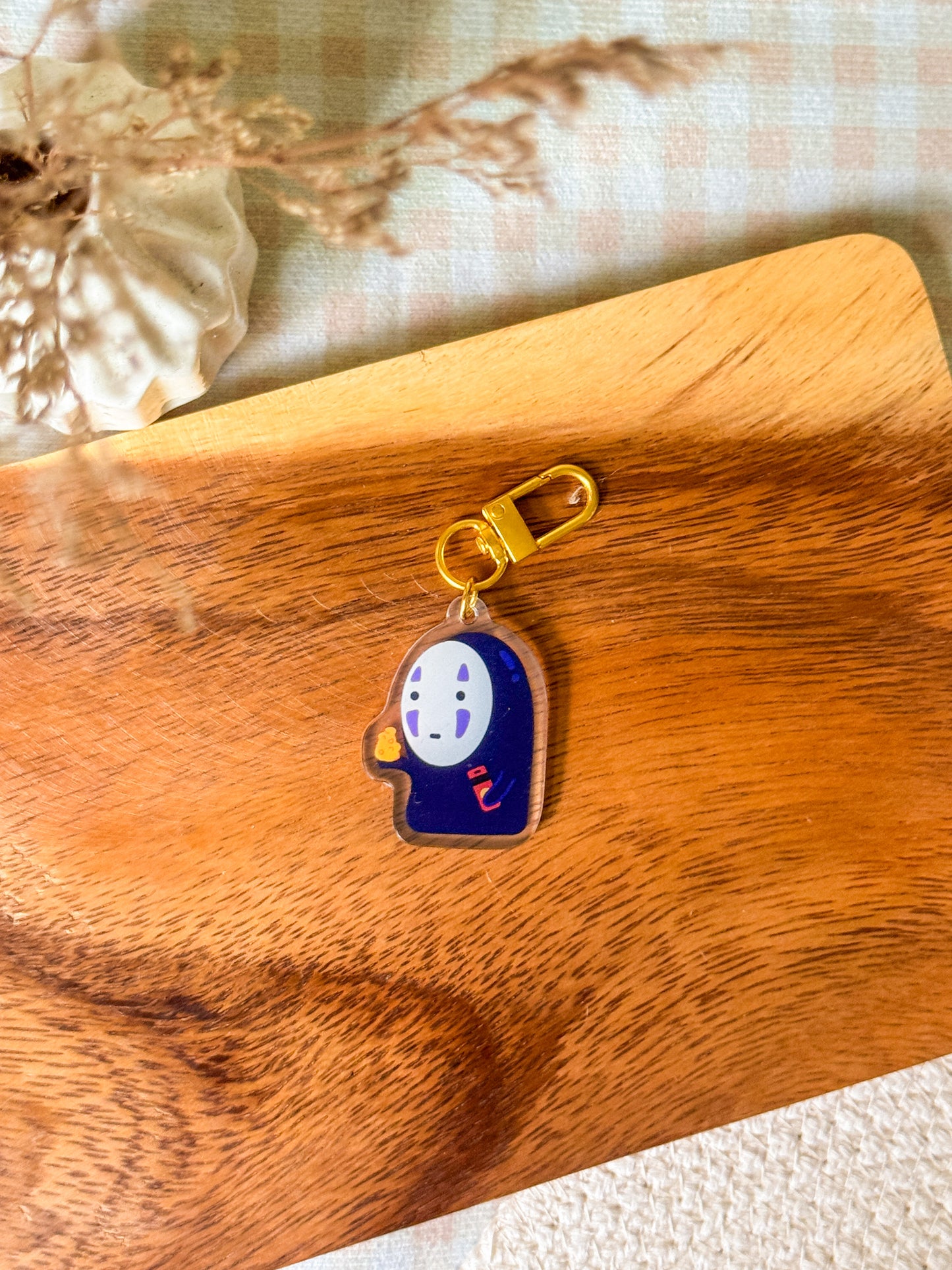 No Face Keychain