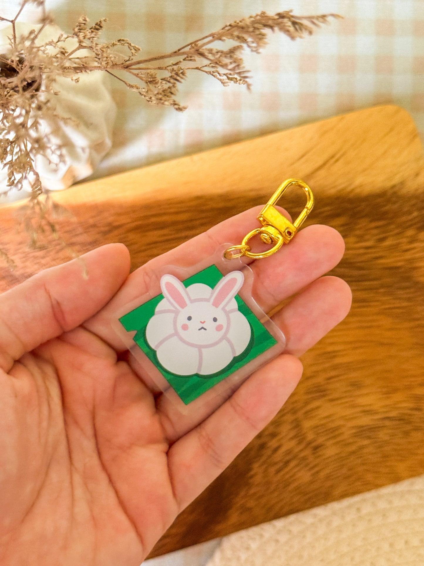 Tutu Kueh Acrylic Keychain