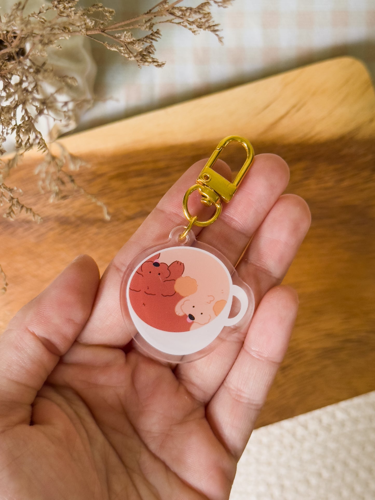 Yuanyang Acrylic Keychain