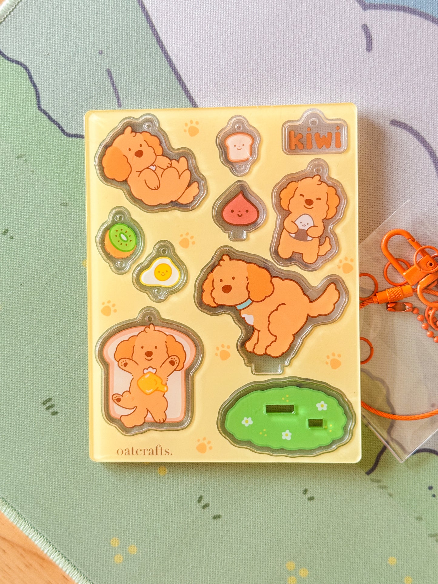 Kiwi Poo DIY Keychain and Standee