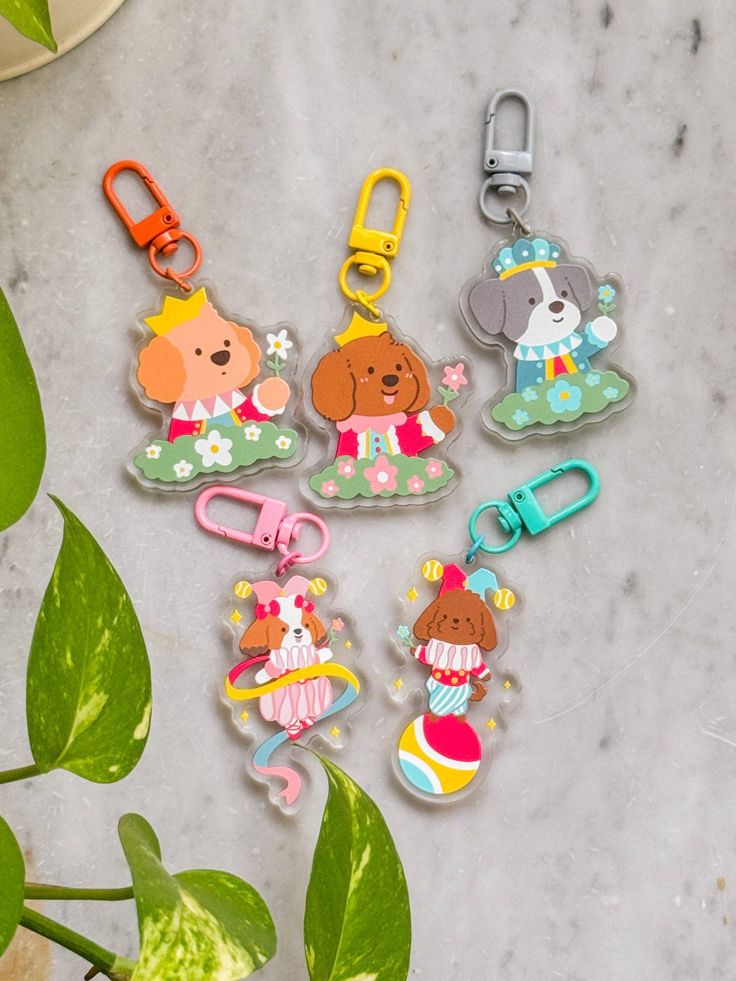 King Kiwi Acrylic Keychain