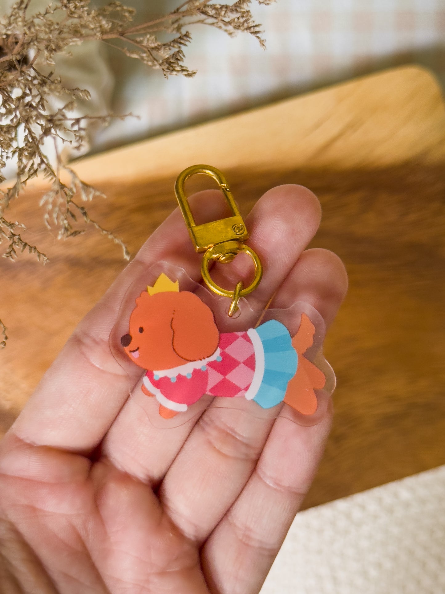Royal Kaya Acrylic Keychain