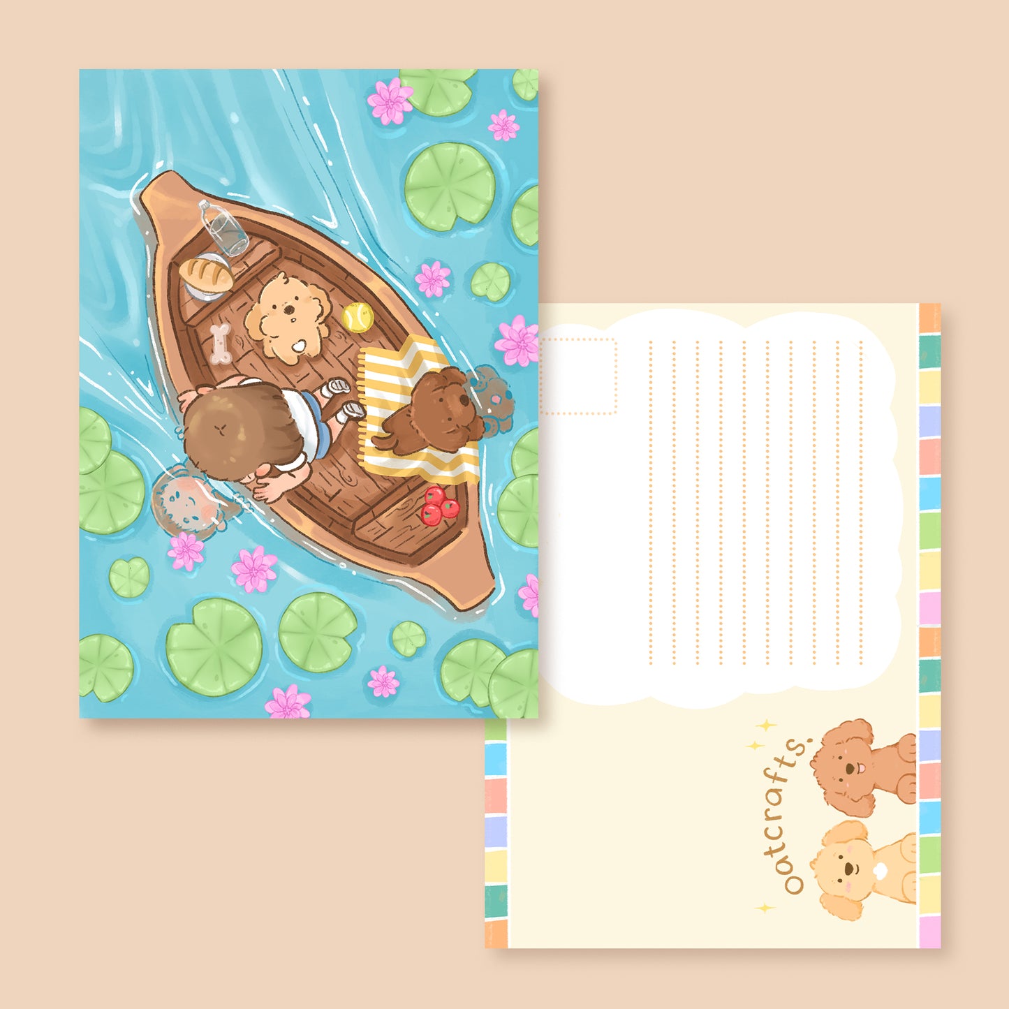 Boat Postcard