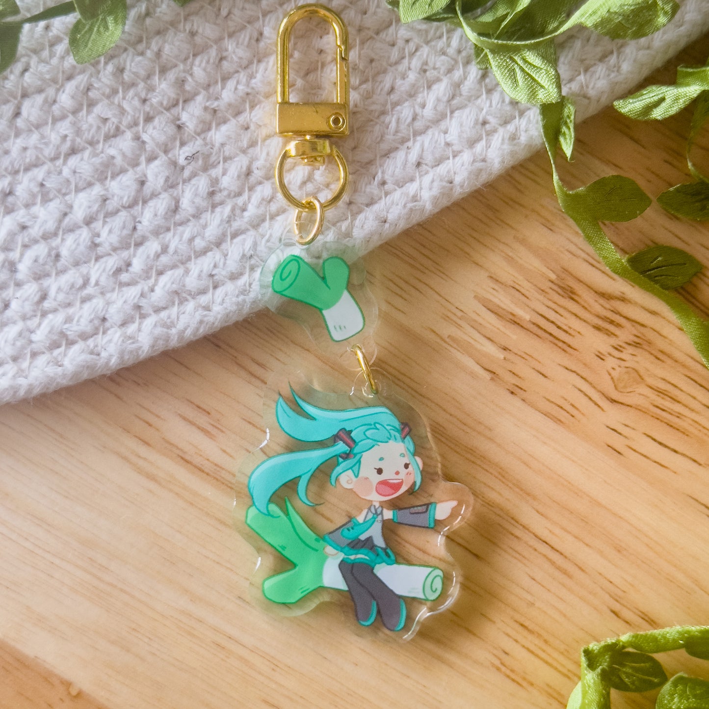 Hatsune Miku Keychain