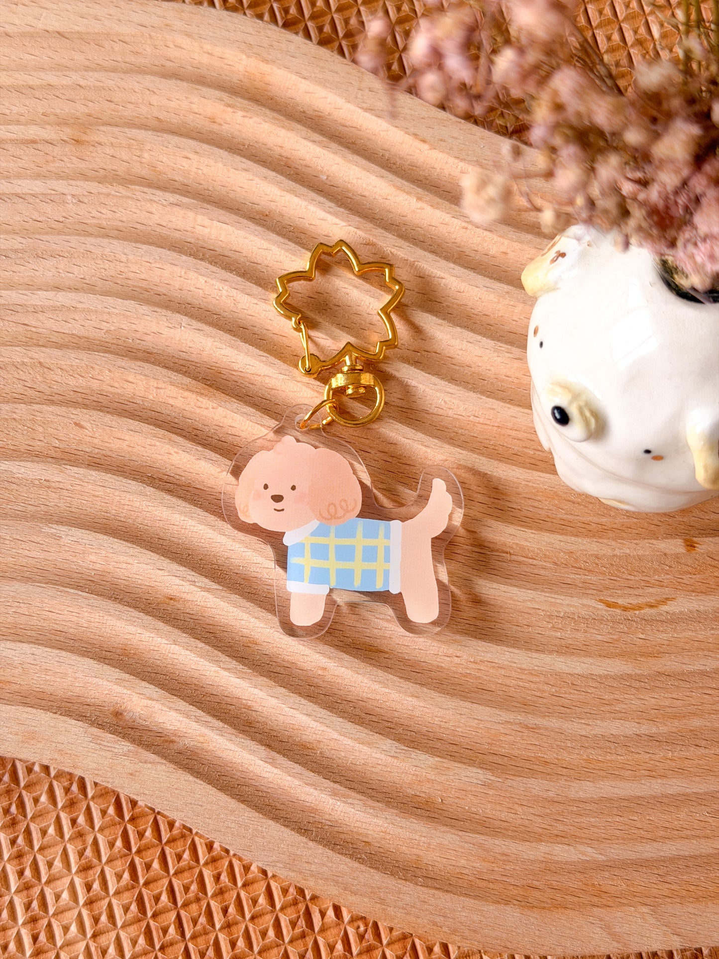 Picnic Kiwi Acrylic Keychain