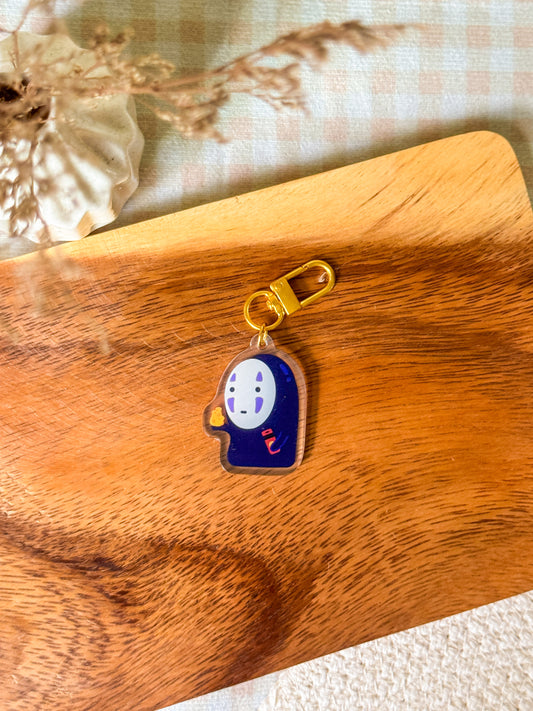 No Face Keychain