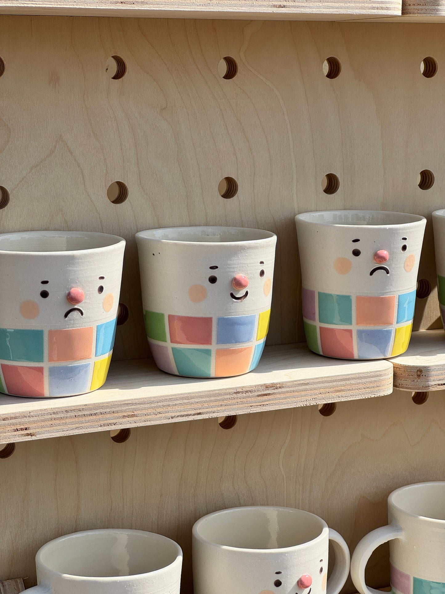 Happy Sad Rainbow Cups