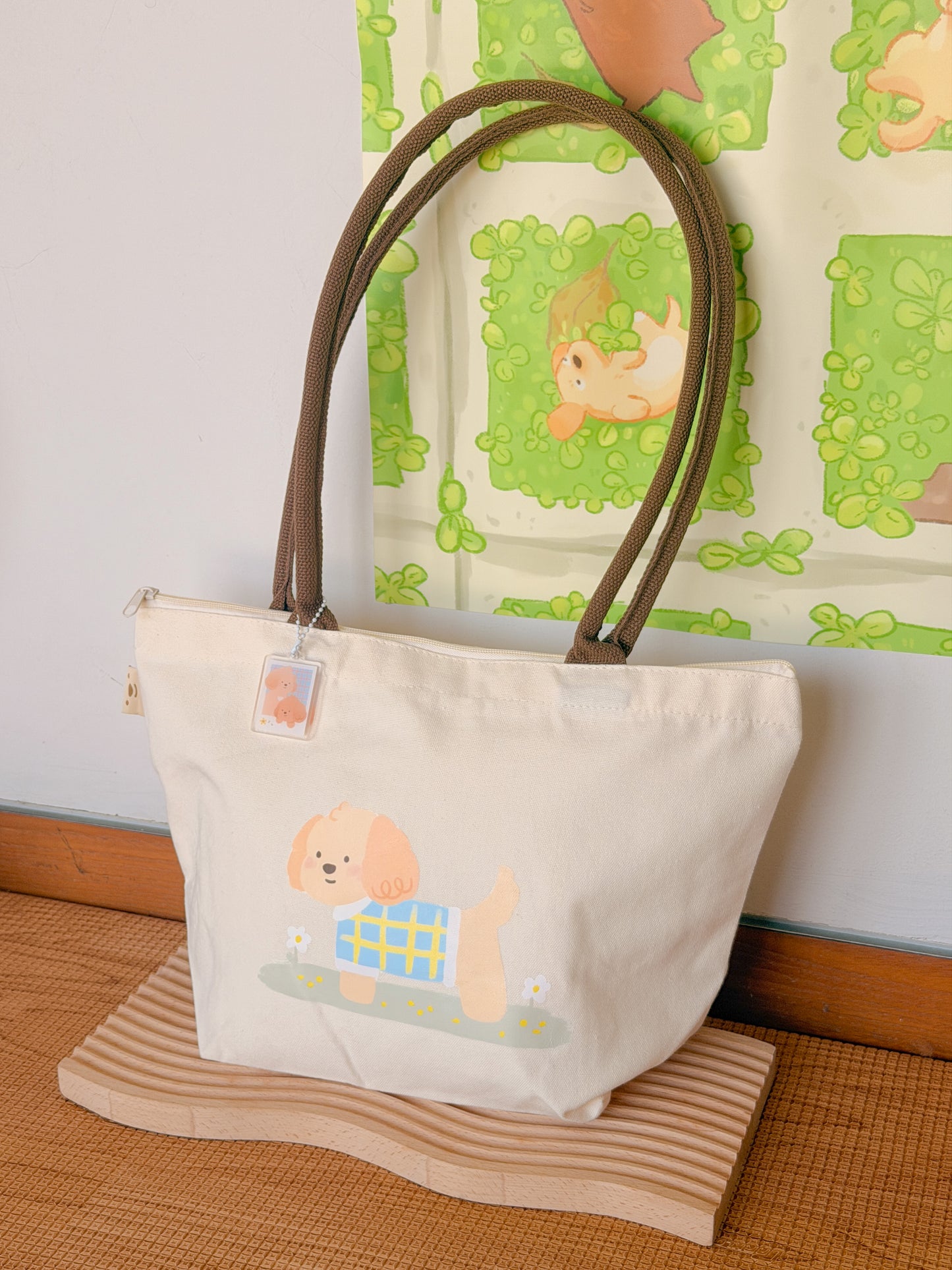 Kiwi Kaya Picnic Canvas Tote Bag