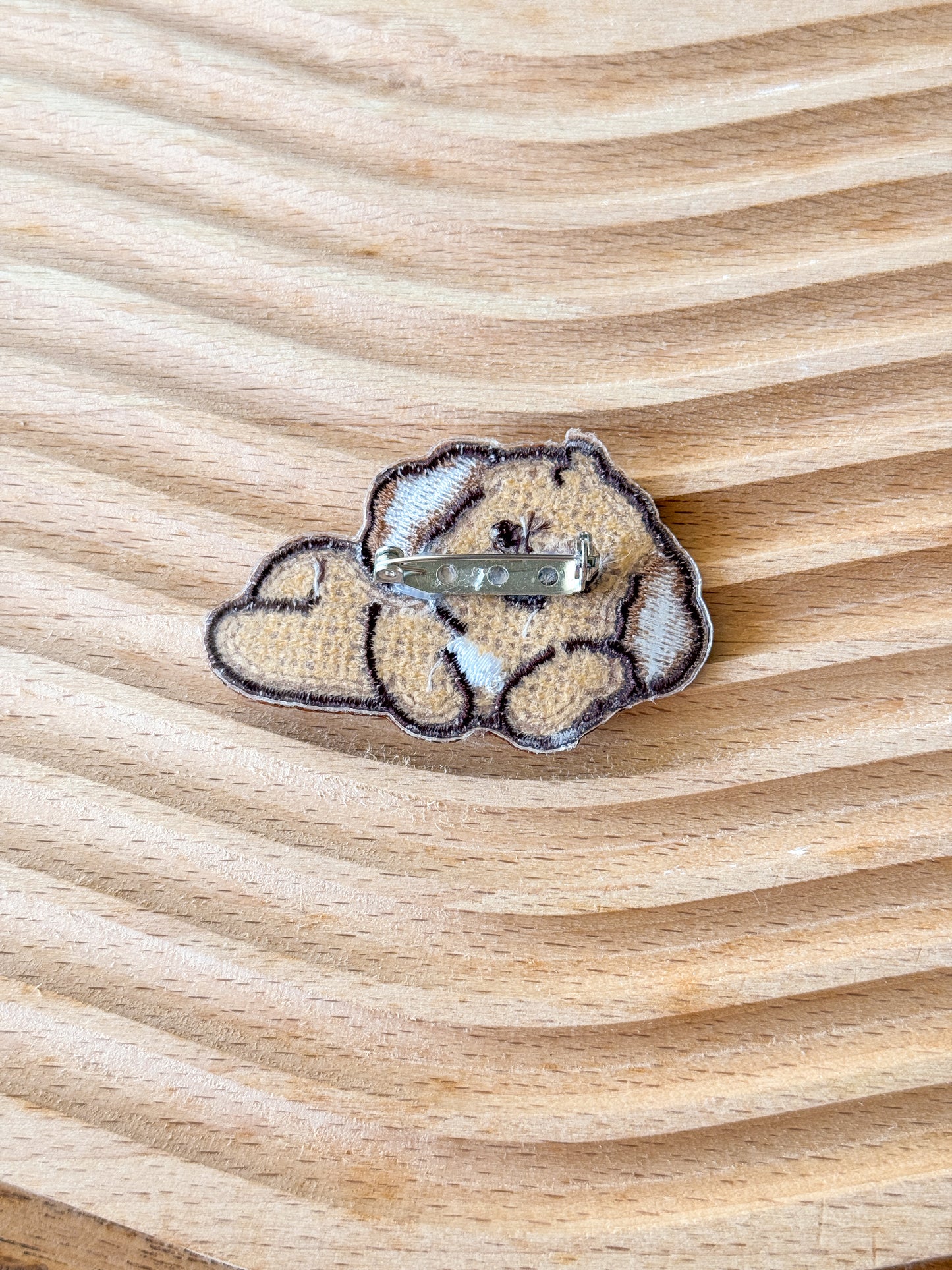 Kiwi Embroidered Badge