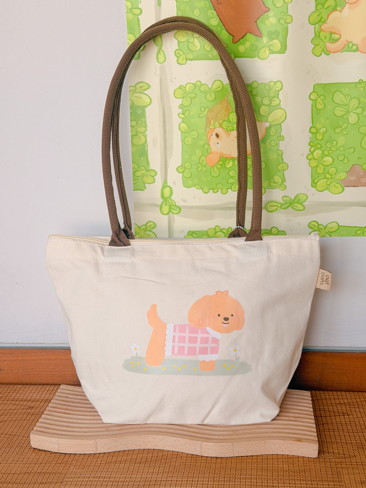 Kiwi Kaya Picnic Canvas Tote Bag