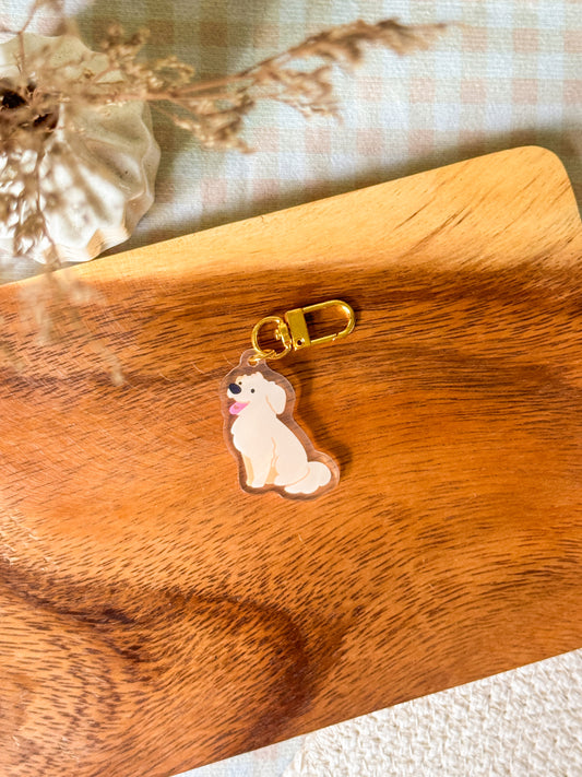 Goldie (Cream) Keychain