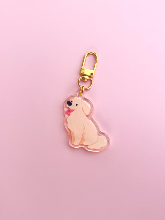 Goldie (Cream) Keychain