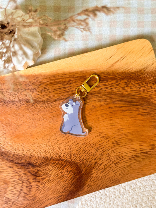 Schnauzer 2 Keychain