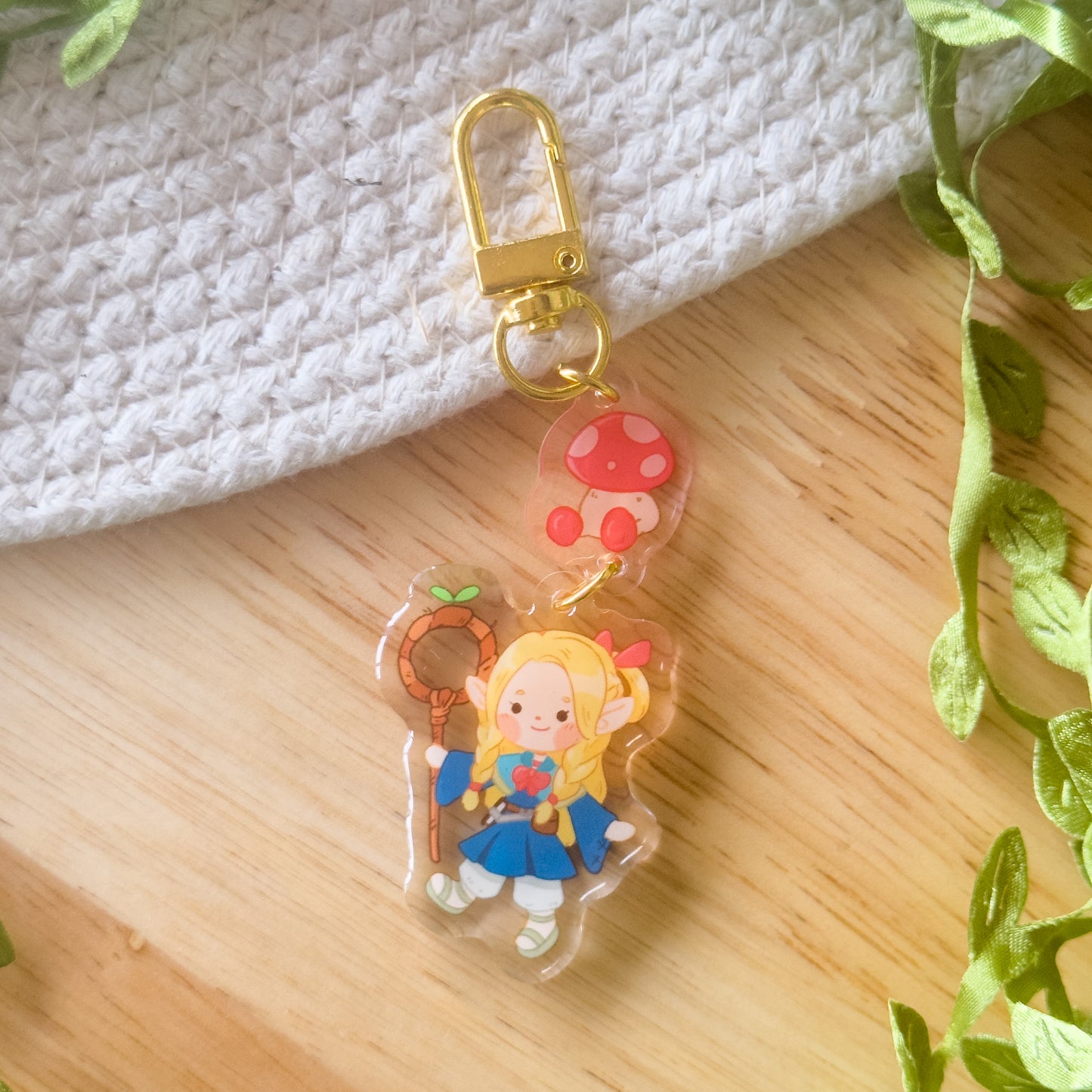 Delicious in Dungeon - Marcille Keychain