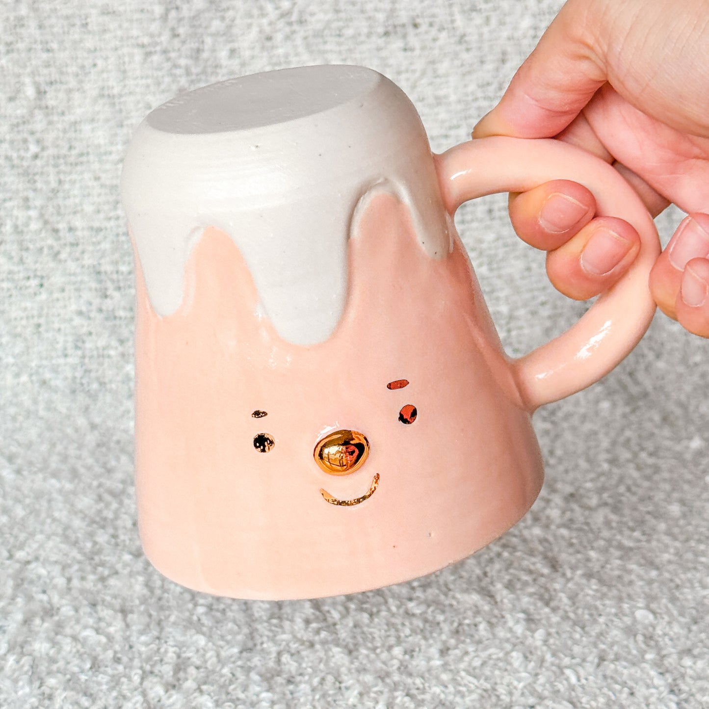 Fuji San Mug in Pink 1