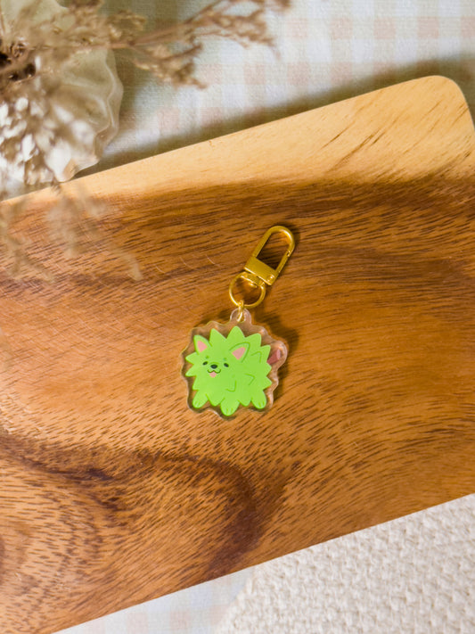 Durian Dog Acrylic Keychain