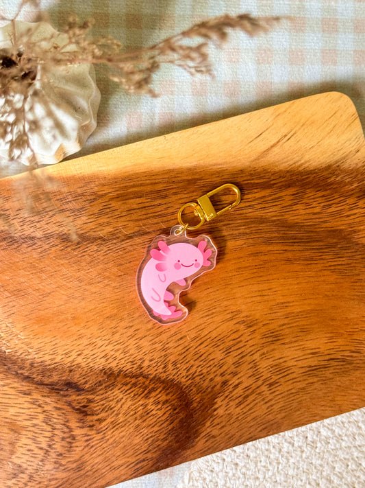Axolotl Keychain