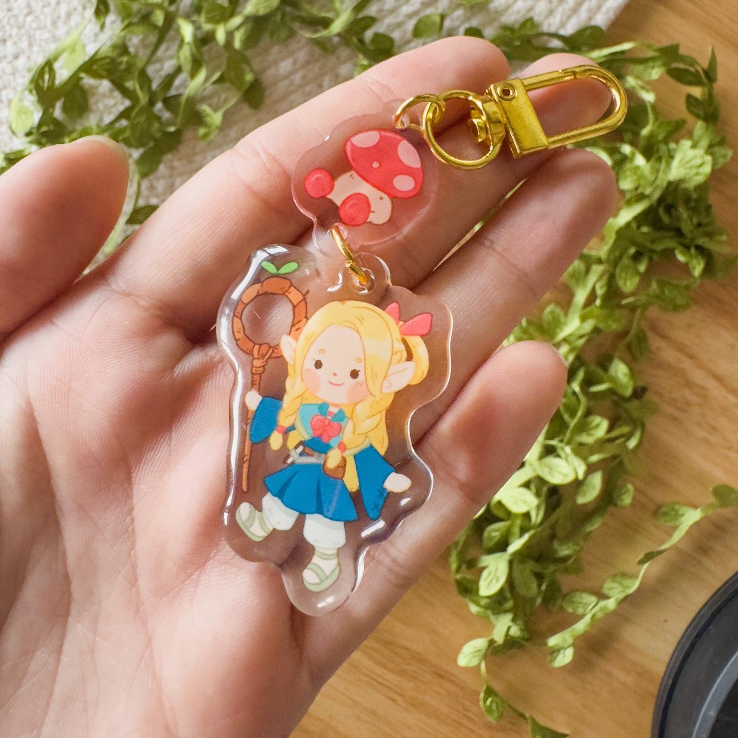 Delicious in Dungeon - Marcille Keychain