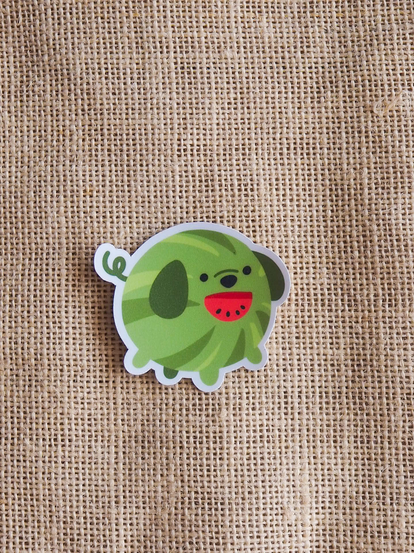 Fruit Dogs (Watermelon) Sticker