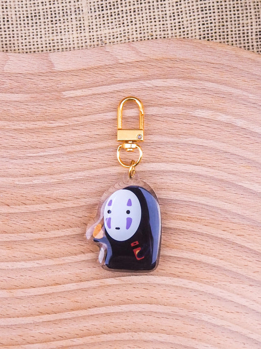 No Face Keychain