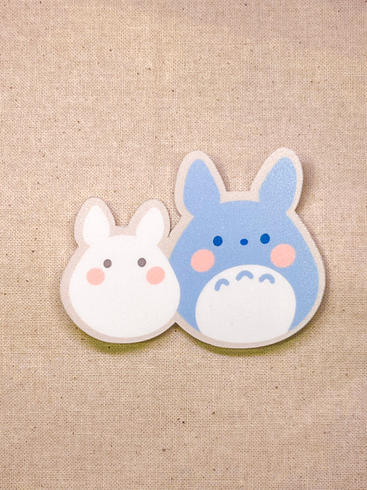 Chibi and Chu Totoro Sticker
