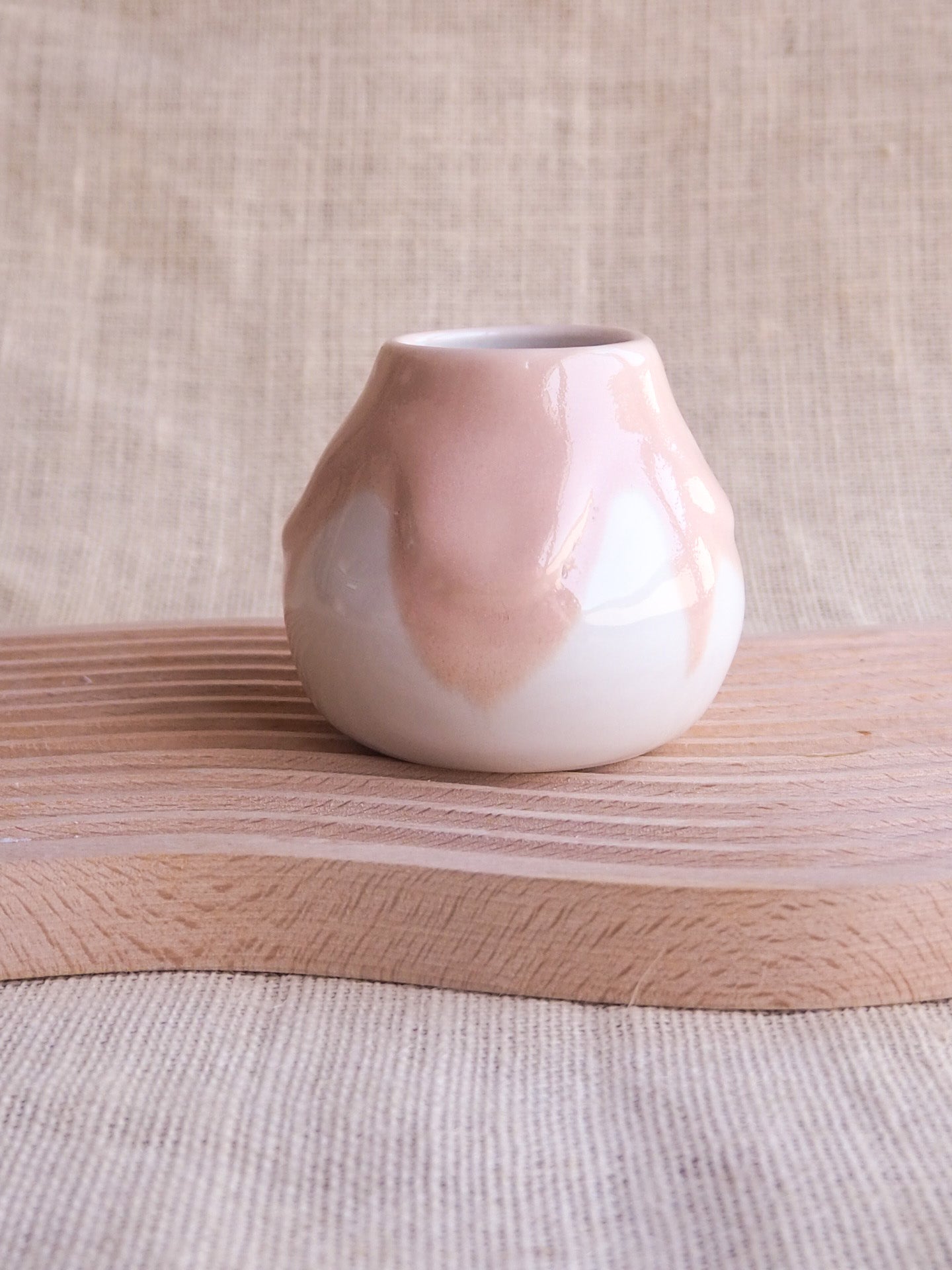 FujiSan Vase in Pink 2 (Seconds)