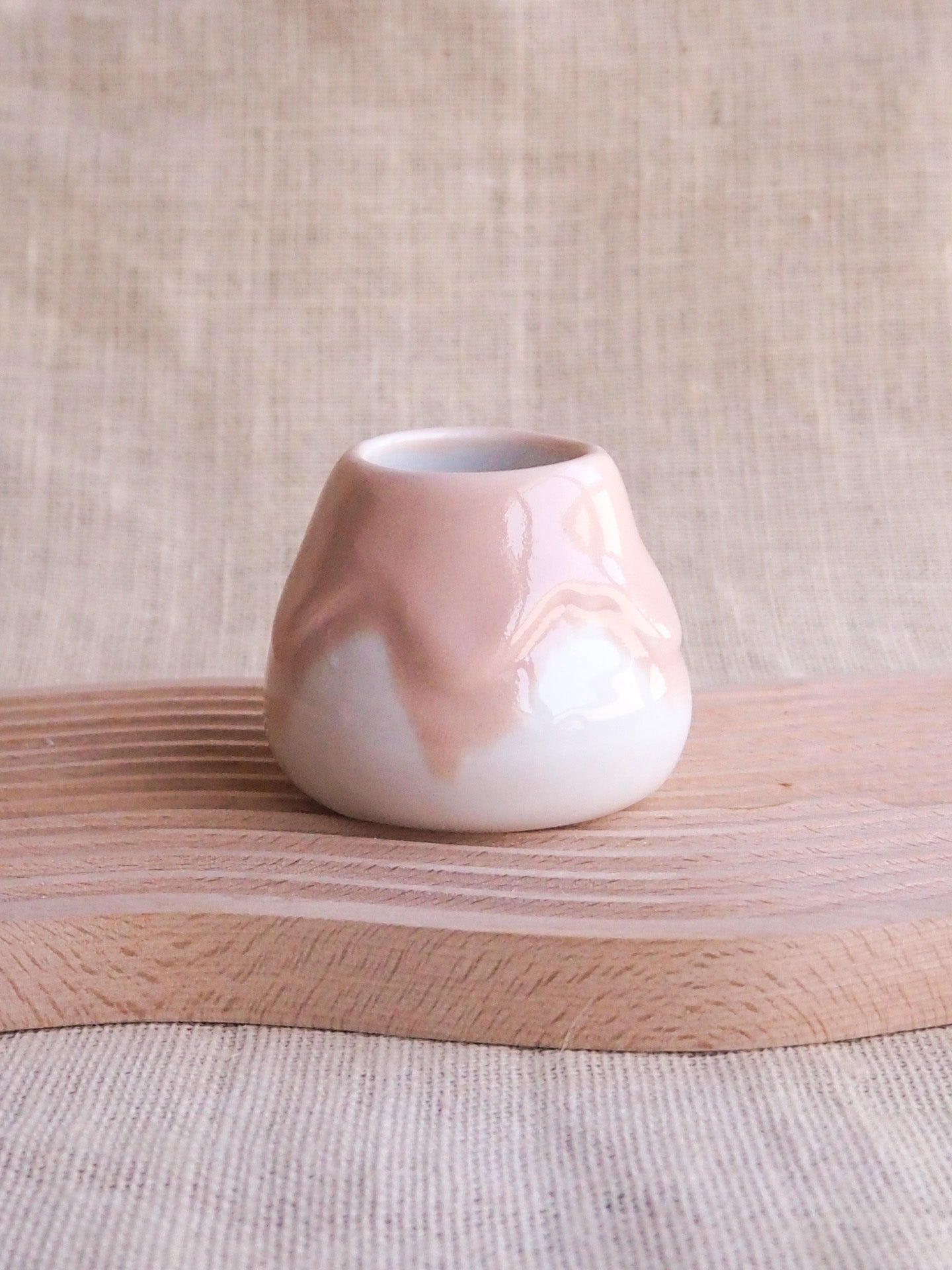 FujiSan Vase in Pink 4 (Seconds)