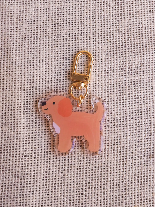 Kiwi (Cavapoo) Keychain