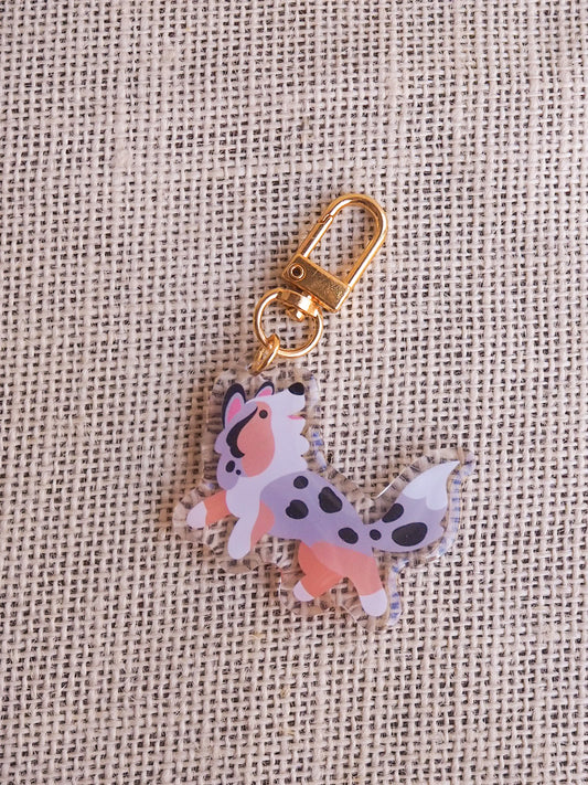 Collie Keychain