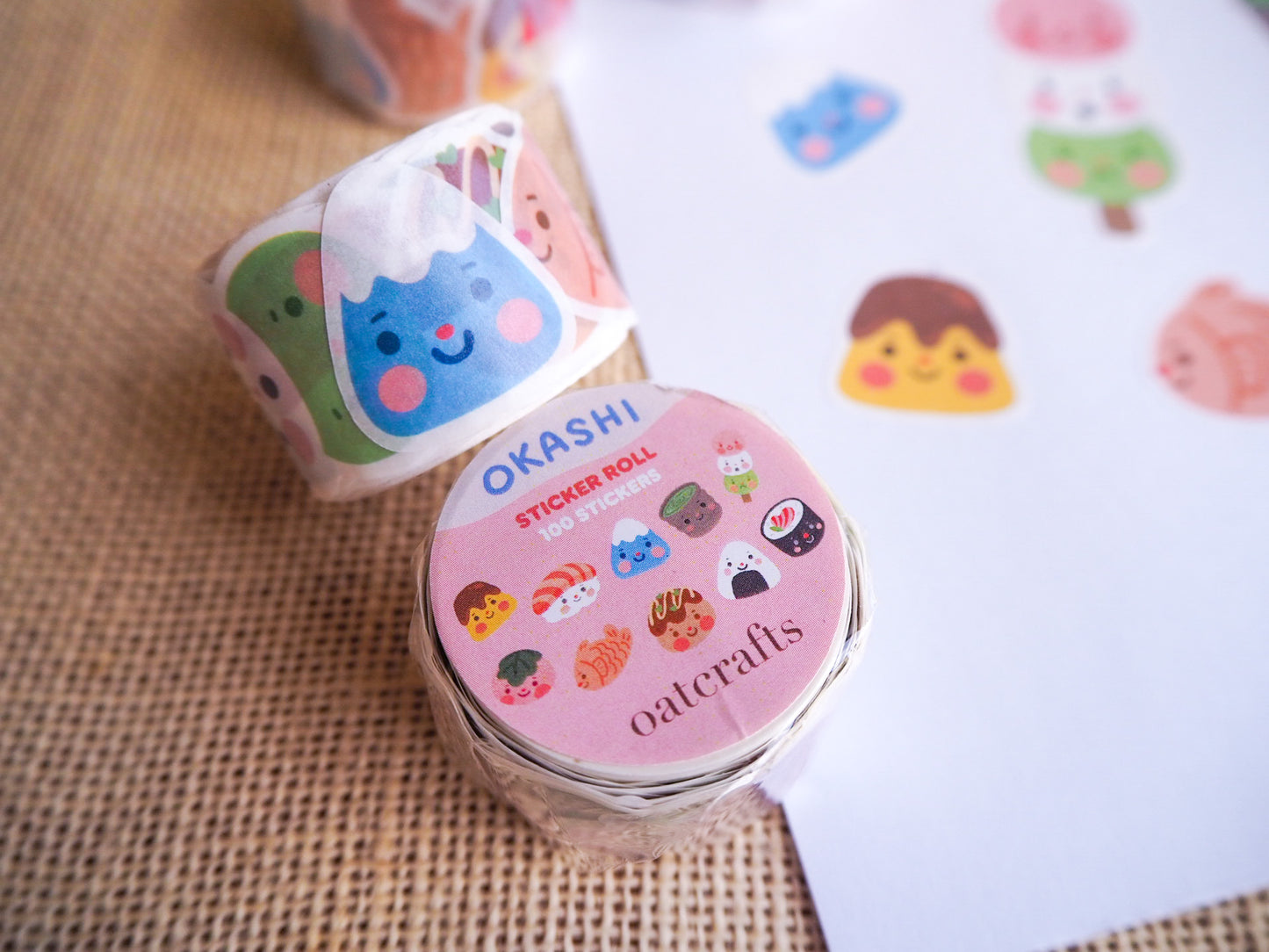 Okashi Sticker Roll