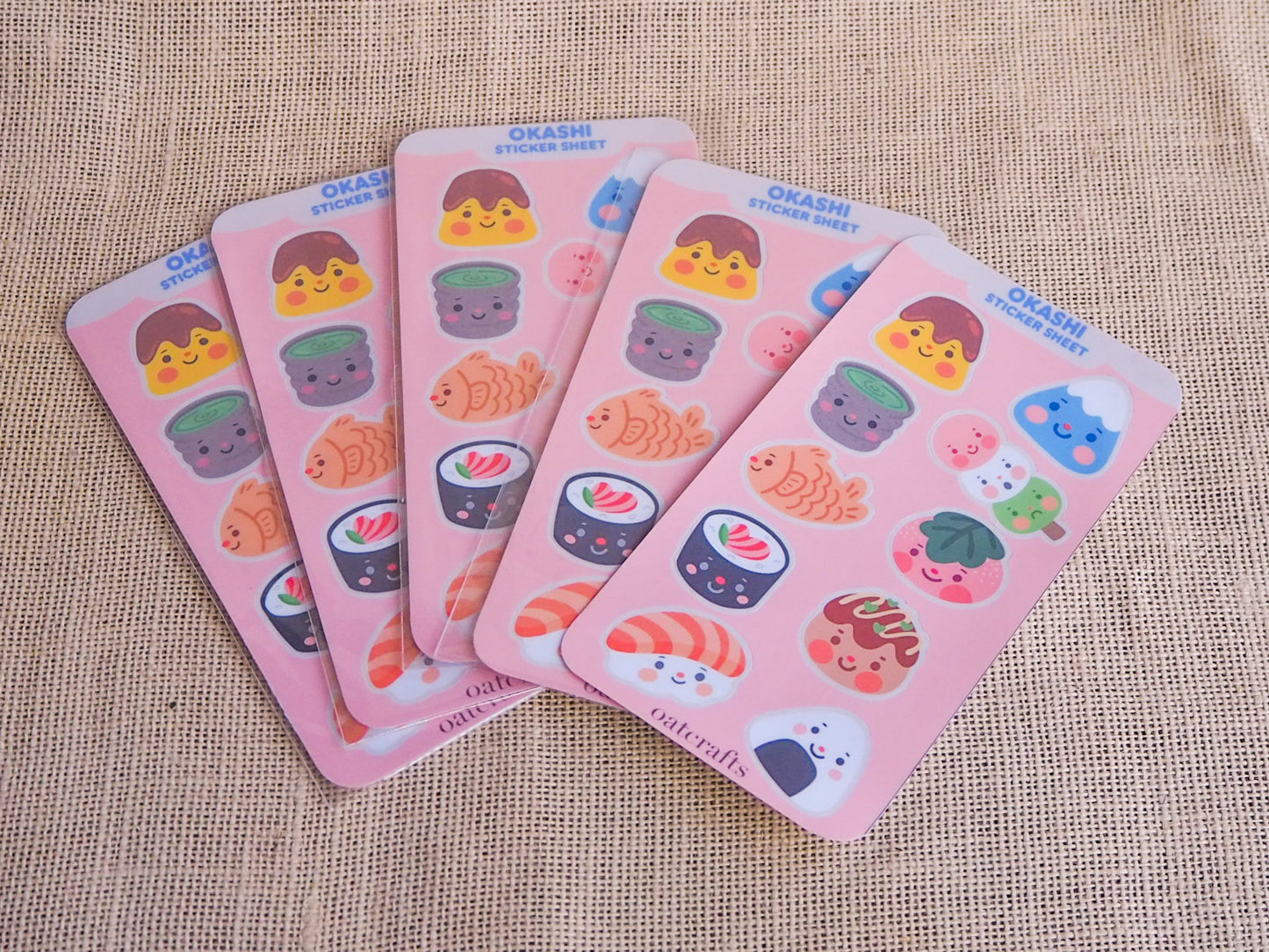 Okashi Sticker Sheet