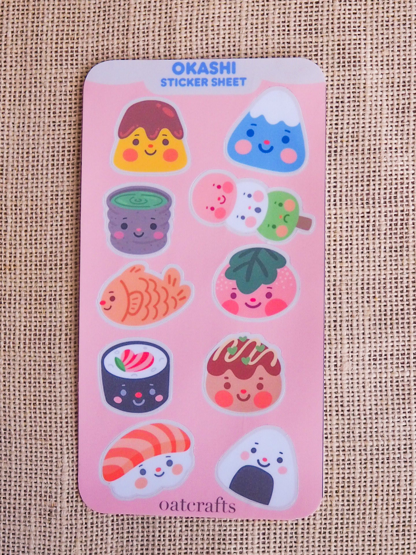 Okashi Sticker Sheet