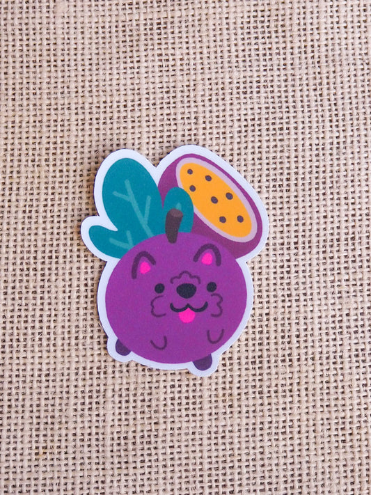Fruit Dogs (Passionfruit) Sticker
