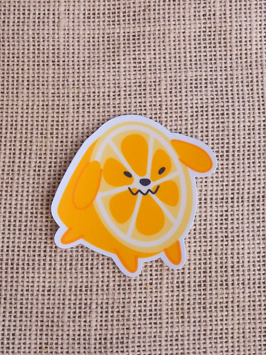 Fruit Dogs (Lemon) Sticker