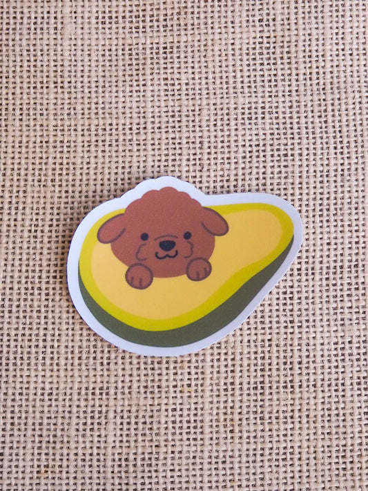 Fruit Dogs (Avocado) Sticker