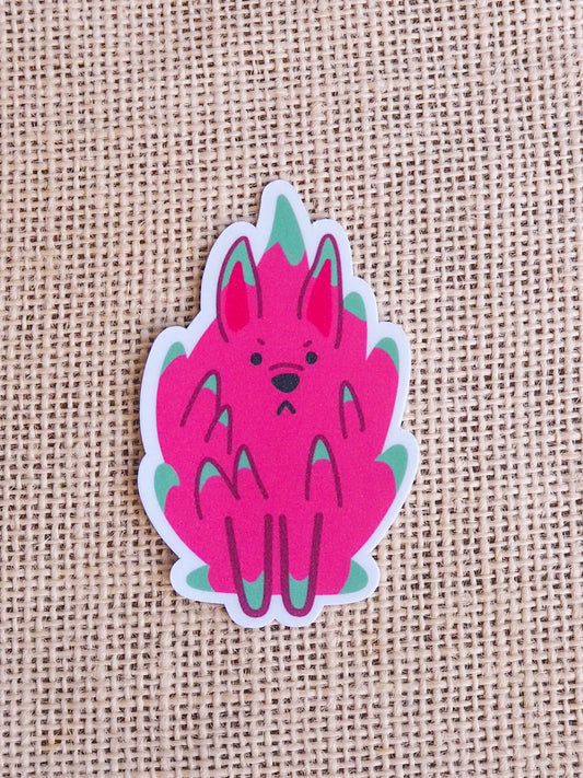 Fruit Dogs (Dragonfruit) Sticker
