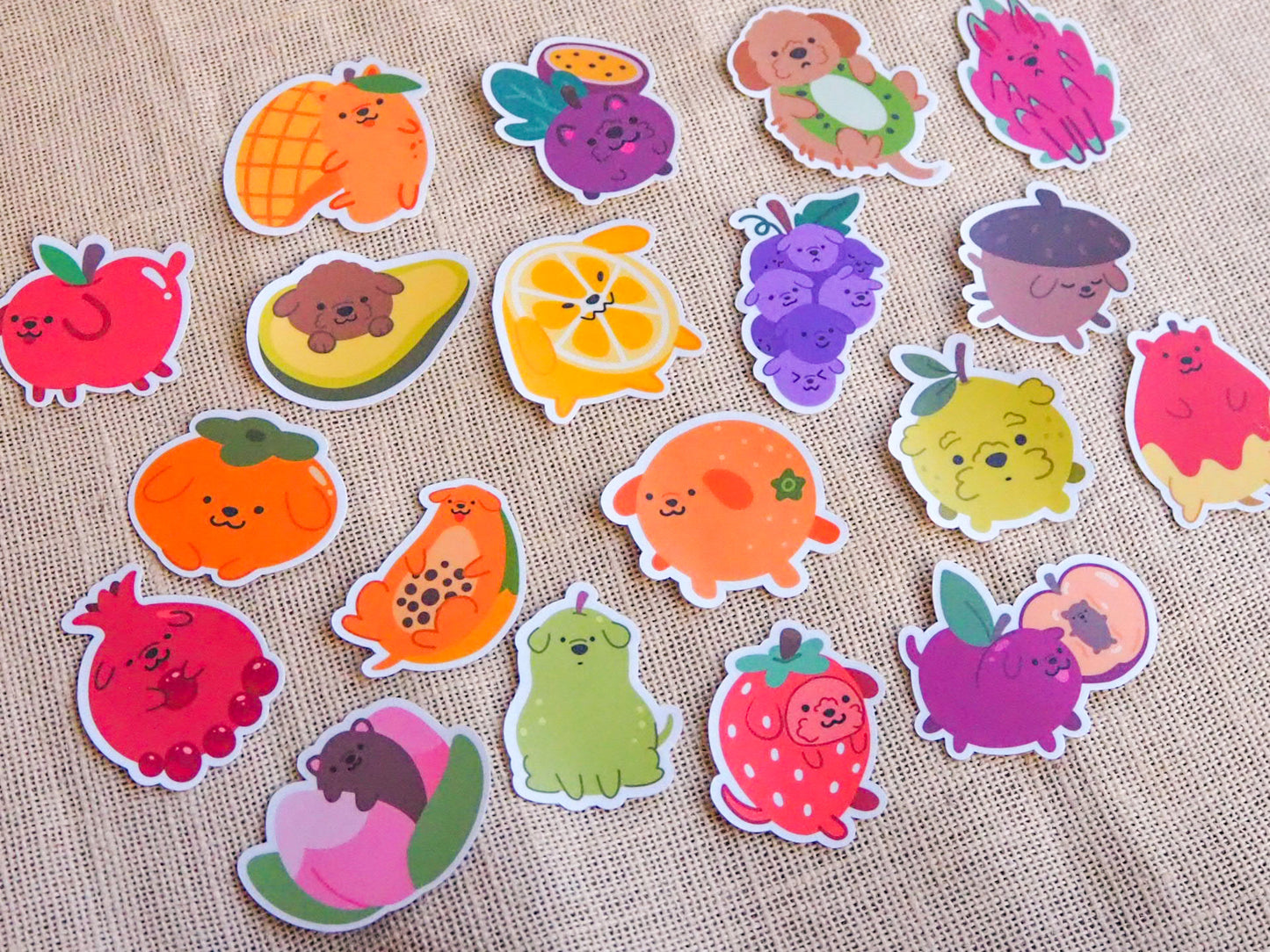Fruit Dogs (Watermelon) Sticker