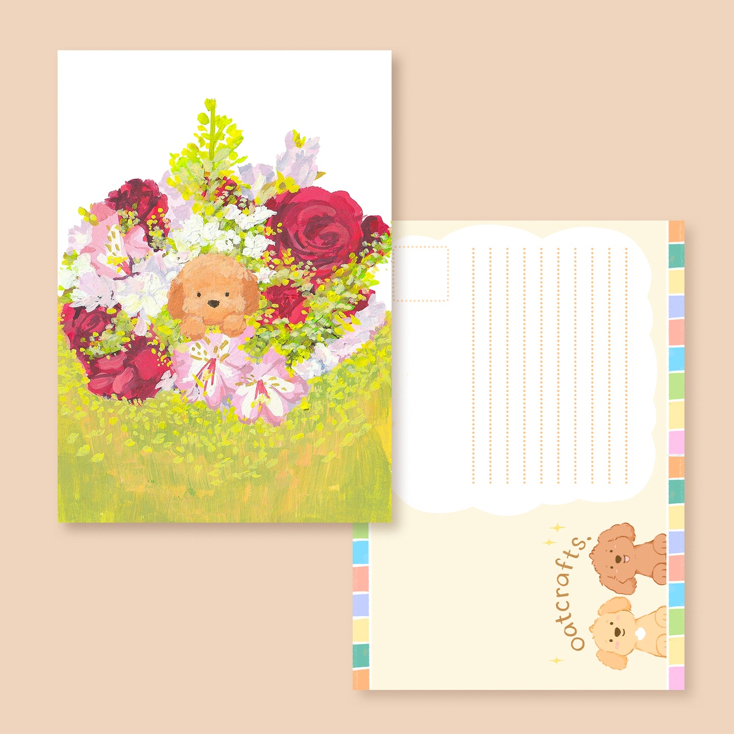 Flower Postcard
