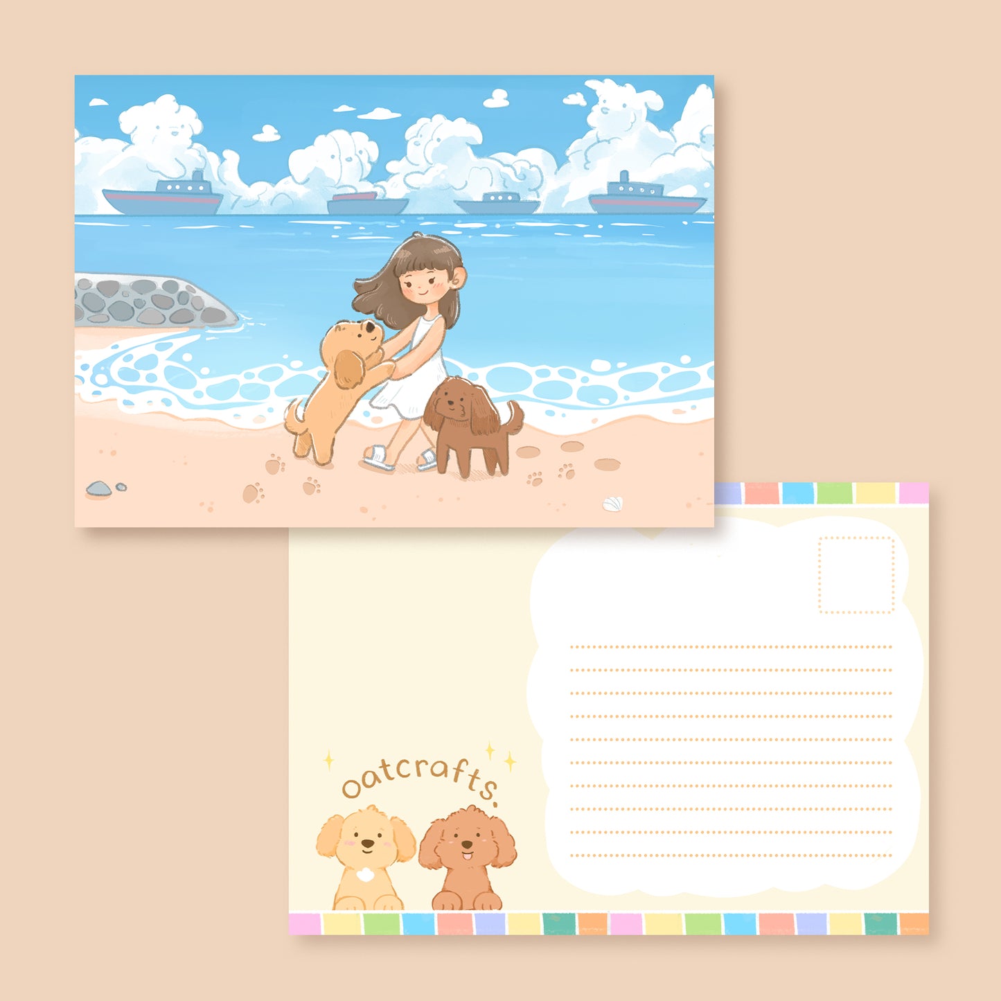 [To All The Dogs I Met Before] Postcard